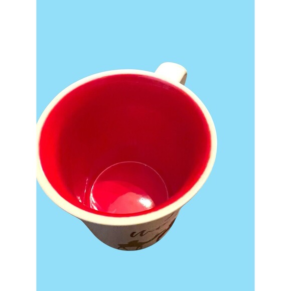 Our Name is Mud Large Mug 3 Wise Women Red Green Gold Glitter 16oz Christmas NEW - Picture 3 of 8